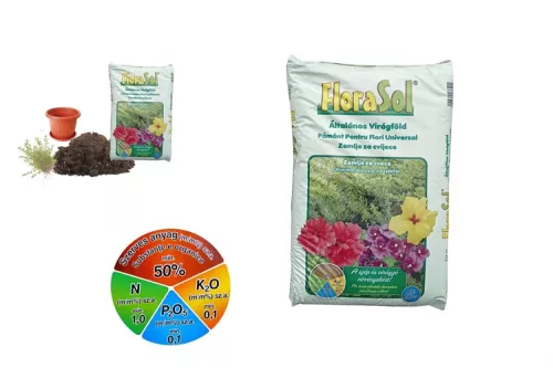 FLORASOL/BLOOMENSOL VIRÁGFÖLD 10L