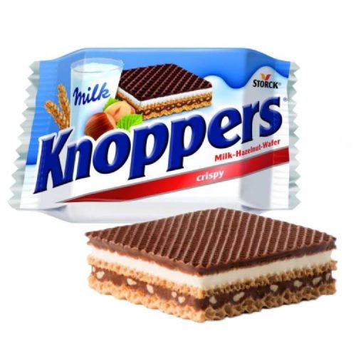 KNOPPERS TÖLTÖTT OSTYA 25G