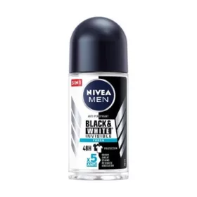 NIVEA MEN DEO GOLYÓS BLACK&WHITE INVISIBLE FRESH 50ML