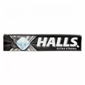 HALLS CUKORKA EXTRA STRONG 33,5G