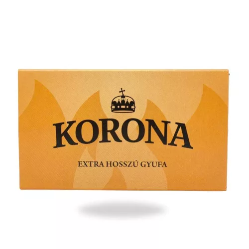KORONA GYUFA HOSSZÚ ÁTLAGOSAN 100DB 1CS