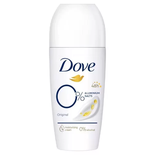 DOVE DEO ROLL 0%ALU. ORIGINAL 50ML