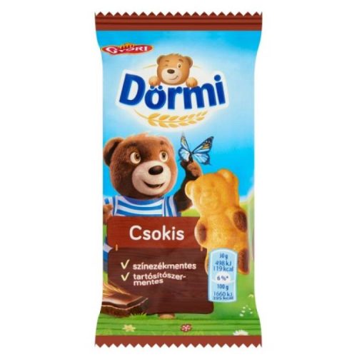 GYŐRI ÉDES DÖRMI PISKÓTASZELET CSOKOLÁDÉS 30G
