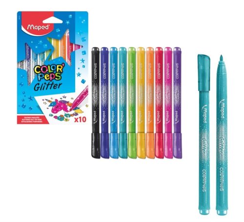 MAPED FILCTOLL GLITTER 10SZÍN IMA847110 1CS