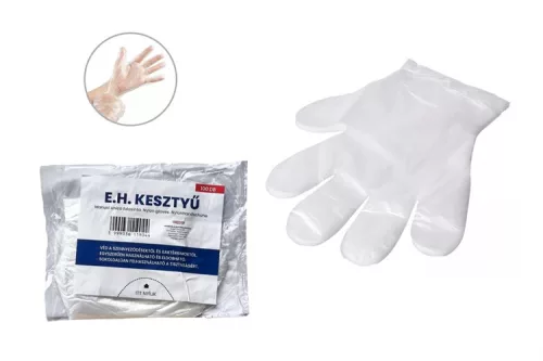 EGYSZER HASZNÁLATOS KESZTYŰ NYLON 100DB