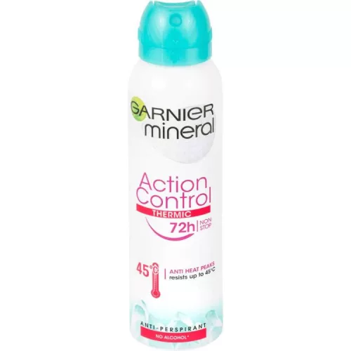 GARNIER MINERAL DEO SPRAY ACTION CONTROL THERMO 72H 150ML