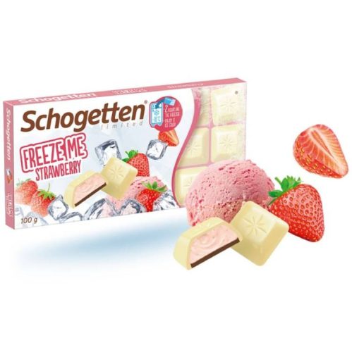 SCHOGETTEN FREEZE ME FEHÉRCSOKOLÁDÉ EPER 100G