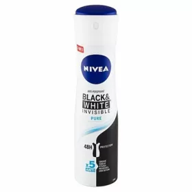 NIVEA DEO SPRAY BLACK&WHITE INVISIBLE PURE 150ML