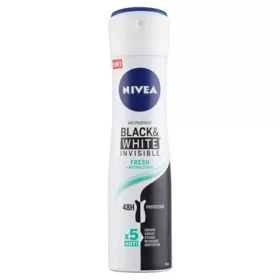 NIVEA DEO SPRAY BLACK&WHITE INVISIBLE FRESH 150ML