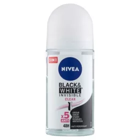NIVEA DEO GOLYÓS BLACK&WHITE INVISIBLE CLEAR 50ML
