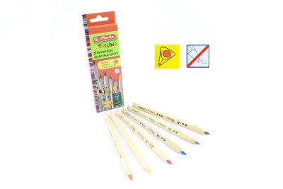 HERLITZ TRILINO SZÍNESCERUZA NATÚRFA 6SZÍN 1CS