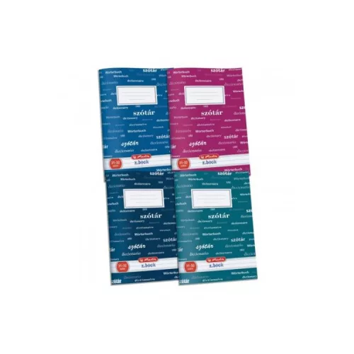 HERLITZ FÜZET A/5 31-32 SZÓTÁR 1DB
