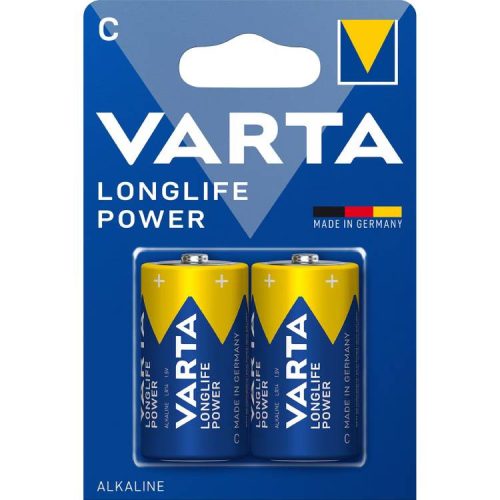 VARTA LONGLIFE POWER ELEM BABY C 2DB