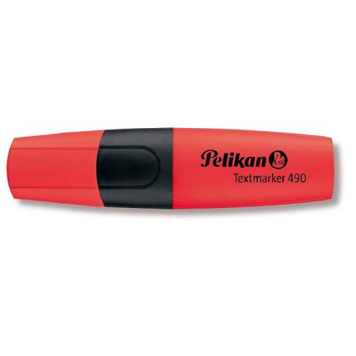 PELIKAN SZÖVEGKIEMELŐ PIROS 490 1DB