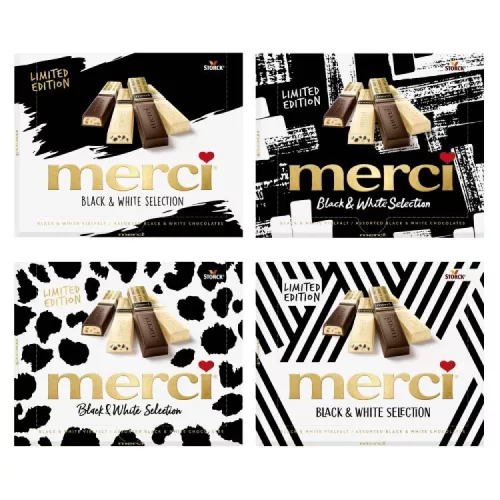 MERCI DESSZERT BLACK&WHITE 240G