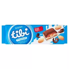 TIBI TEJCSOKOLÁDÉ FÖLDIMOGYORÓ-KARAMELLA 295G
