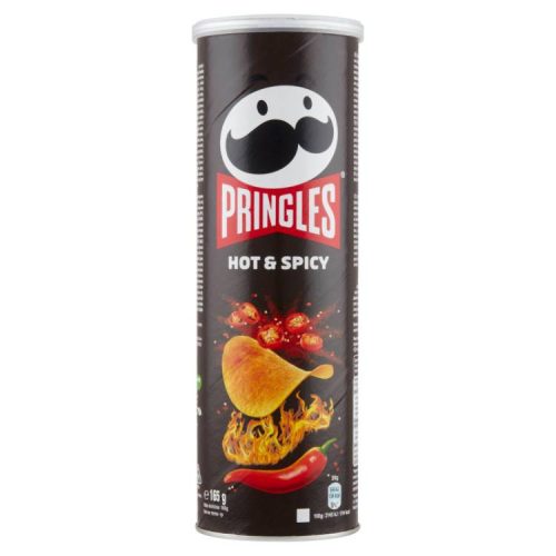 PRINGLES CHIPS HOT&SPICY 165G