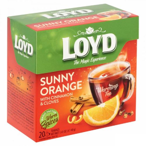 LOYD TEA NARANCS-FAHÉJ 20X2G