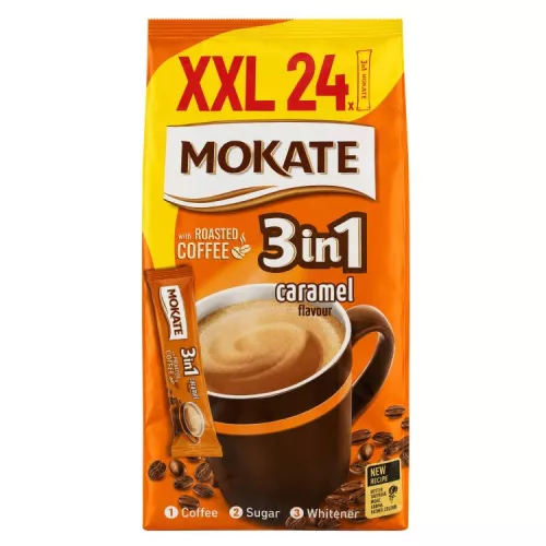 MOKATE KÁVÉ 3IN1 XXL CARAMEL 24X17G