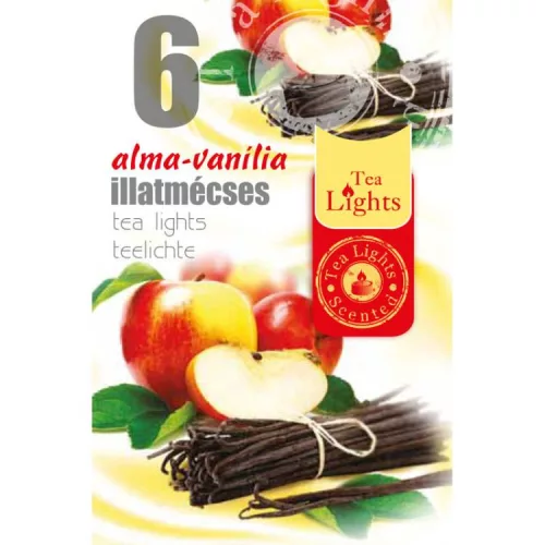 ILLATOS TEAMÉCSES ALMA-VANÍLIA 6DB