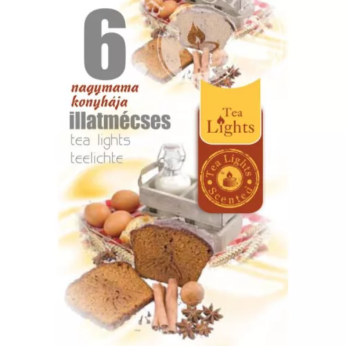 ILLATOS TEAMÉCSES NAGYMAMA KONYHÁJA 6DB