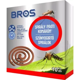 BROS SZÚNYOGRIASZTÓ SPIRÁL 10DB