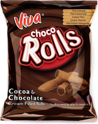 VIVA ROLLS CSOKIS 100G