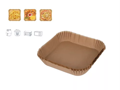 AIR FRYER SÜTŐPAPÍR TÁLCA SZÖGLETES 20X20CM ENG-538 50DB