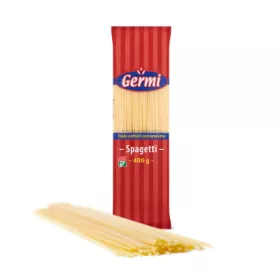 GYERMELYI GERMI TÉSZTA SPAGETTI TOJÁS NÉLKÜL 400G