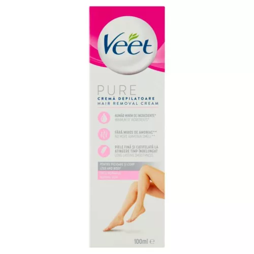 VEET PURE SZŐRTELENÍTŐ KRÉM NORMÁL BŐRRE 100ML