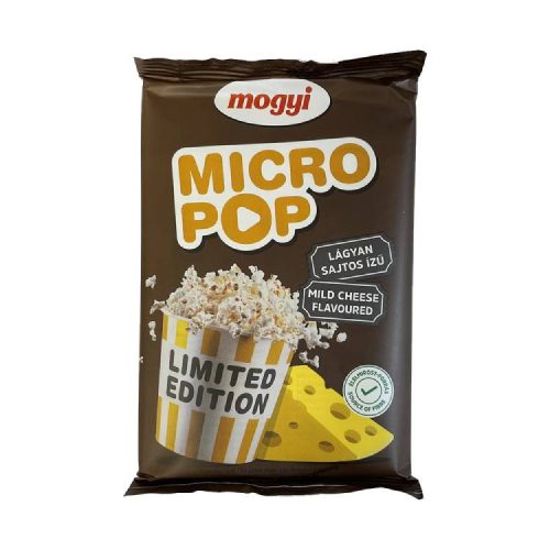 MOGYI MICRO POPCORN LÁGYAN SAJTOS 80G