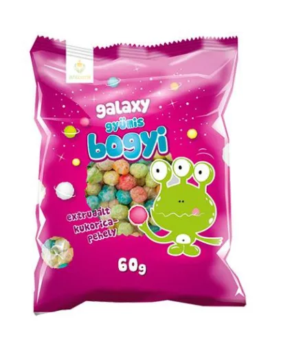 ANI-CORN GYÜMIS BOGYI EXTRUDÁLT KUKORICA 60G