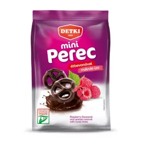 DETKI PEREC MINI MÁLNA ÉTCSOKI 160G