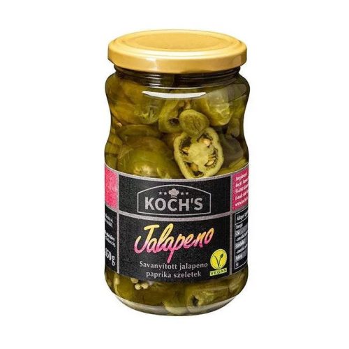 KOCHS JALAPENO PAPRIKA SZELETELT 150G