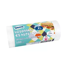 GLOSSY UZSONNÁS-HŰTŐTASAK 2L 100DB