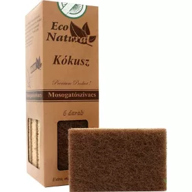 ECO NATURAL KÓKUSZ MOSOGATÓSZIVACS 6DB