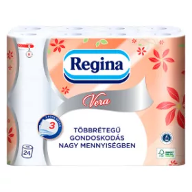 REGINA VERA WC PAPÍR 3RÉTEGŰ 24TEK