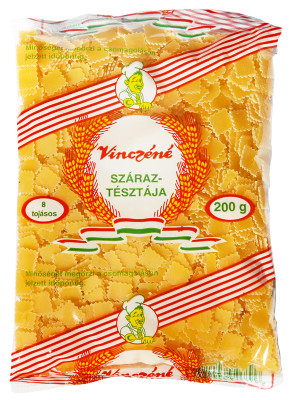 VINCZÉNÉ TÉSZTA 4 TOJÁSOS EPERLEVÉL 200G