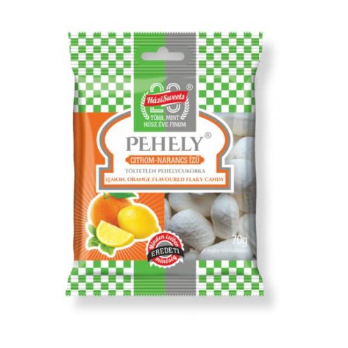 HÁZISWEETS PEHELYCUKOR CITROM 70G