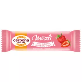 CERBONA MÜZLISZELET JOGHURT-EPER 20G