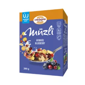 CERBONA MÜZLI ÁFONYA DOBOZOS 200G