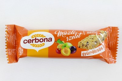 CERBONA MÜZLISZELET GYÜMÖLCS 20G