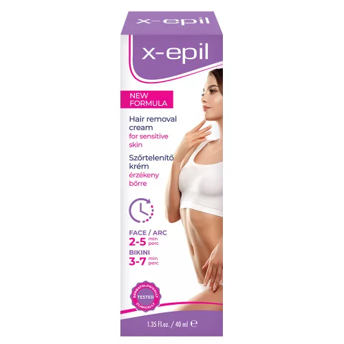 X-EPIL SZŐRTELENÍTŐ KRÉM ARCRA 40ML