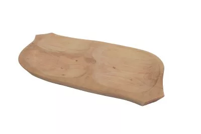 TÁLALÓ KÖZEPES FA 3RÉSZES 42CM 1DB