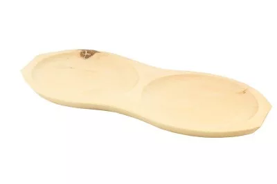 TÁLALÓ FA 2RÉSZES 46CM 1DB