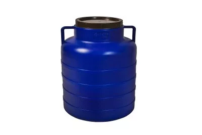BIDON BŐSZÁJÚ FEHÉR/KÉK 60L 1DB