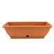 VIKTORIA VIRÁGLÁDA+ALÁTÉT TERRACOTTA 50CM 1DB