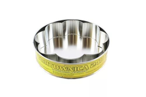 TORTAFORMA KEREK VIRÁG 24CM 162-83 1DB
