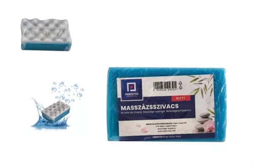 MASSZÁZS SZIVACS KITTY 1DB