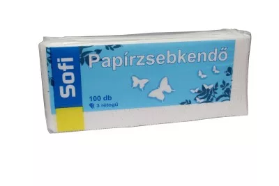 SOFI PAPÍR ZSEBKENDŐ 3R 100DB